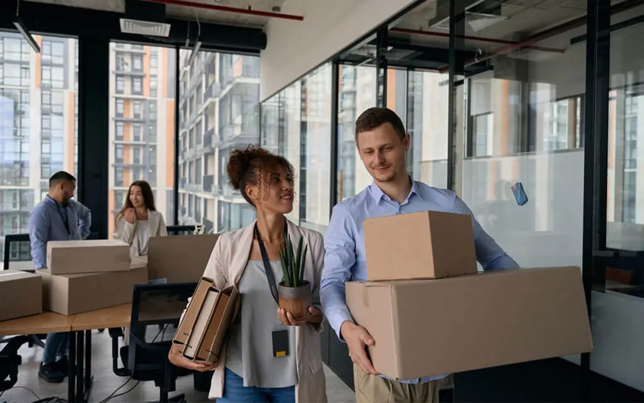 Efficient Packing and Moving Strategies for Business Relocations